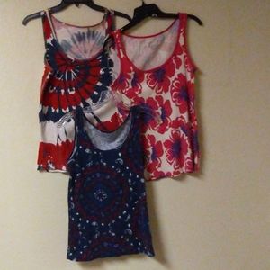 Three Ladies Tank Tops